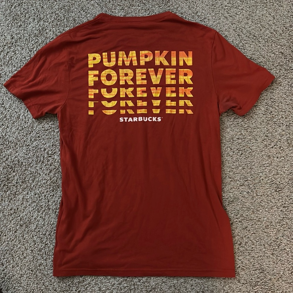 Starbucks coffee pumpkin forever t shirt